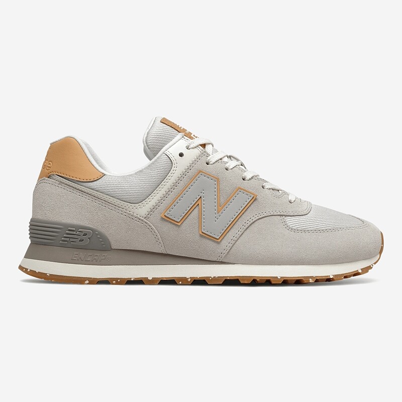 TENIS NEW BALANCE 574  CINZA CLARO