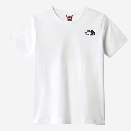 T-SHIRT THE NORTH FACE GRAPHIC JR BRANCO