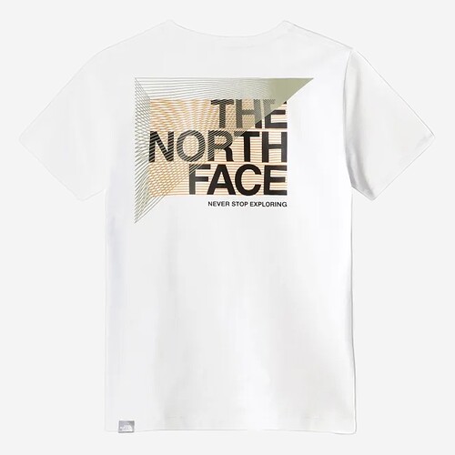 T-SHIRT THE NORTH FACE GRAPHIC JR BRANCO