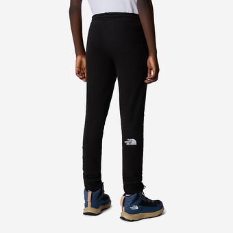 CALÇAS THE NORTH FACE TEEN SLIM FIT JOGGER JR PR/BRANCO