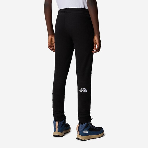 CALÇAS THE NORTH FACE TEEN SLIM FIT JOGGER JR PR/BRANCO