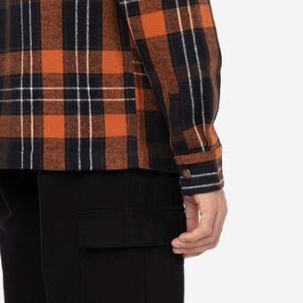 CAMISA DICKIES NIMMONS  PR/LARANJA