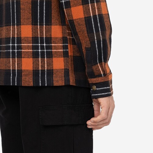 CAMISA DICKIES NIMMONS  PR/LARANJA