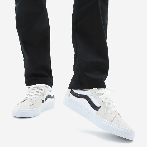 TENIS VANS SK8 LOW  BEGE/PRETO