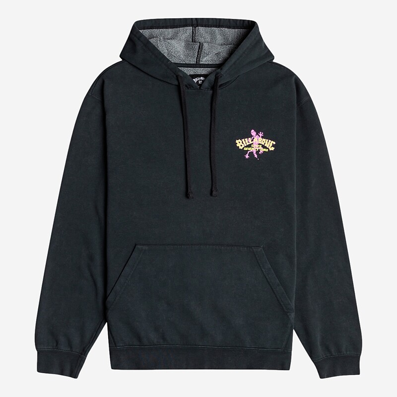 SWEAT BILLABONG LIZARDS PRETO