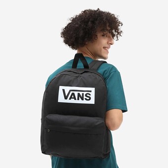 MOCHILA VANS OLD SKOOL  PRETO