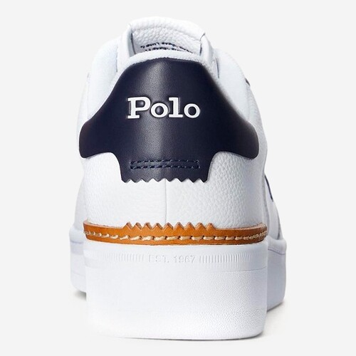 TENIS POLO RALPH LAUREN MASTERS BR/AZUL