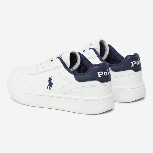 TENIS POLO RALPH LAUREN COURT BR/AZUL