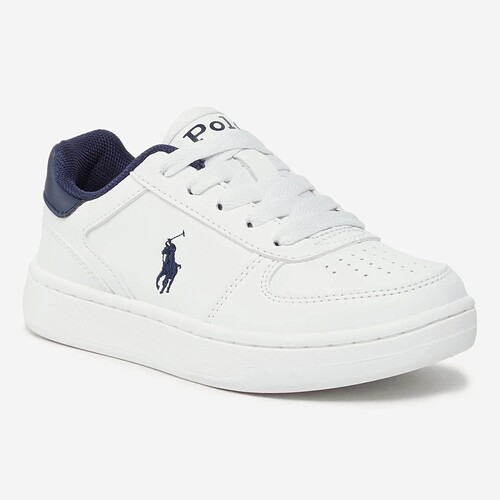 TENIS POLO RALPH LAUREN COURT BR/AZUL