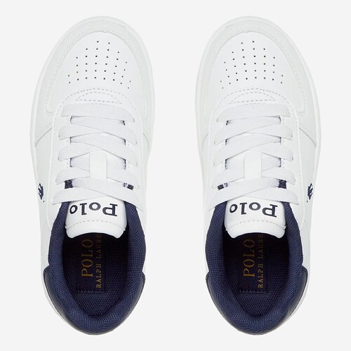 TENIS POLO RALPH LAUREN COURT BR/AZUL