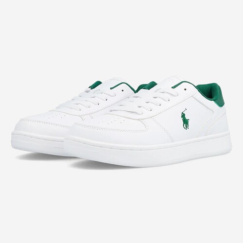 TENIS POLO RALPH LAUREN COURT BR/VERDE