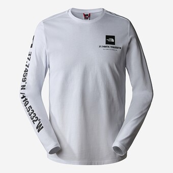 L/SLEEVE THE NORTH FACE COORDINATES BRANCO