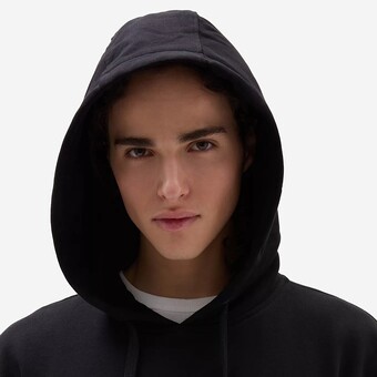 SWEAT VANS CORE BASIC PRETO