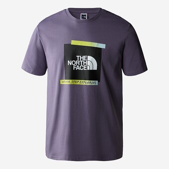 T-SHIRT THE NORTH FACE ES GRAPHIC  ROXO