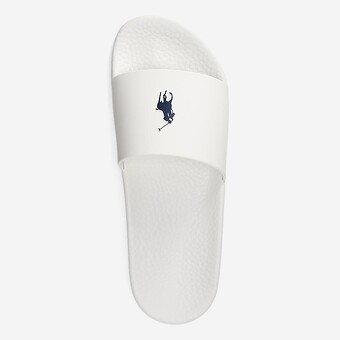 CHINELOS POLO RALPH LAUREN SLIDE BR/AZUL