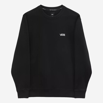 SWEAT VANS CORE BASIC CREW PRETO