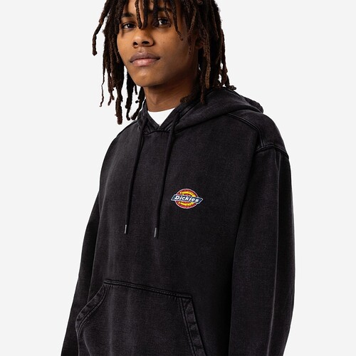 SWEAT DICKIES ICON WASHED  PRETO