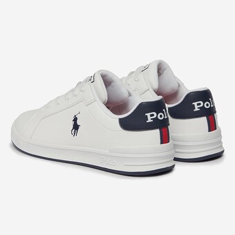 TENIS POLO RALPH LAUREN HERITAGE  BRANCO