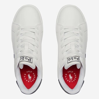 TENIS POLO RALPH LAUREN HERITAGE  BRANCO