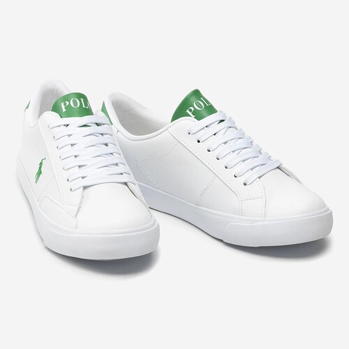 TENIS POLO RALPH LAUREN THERON IV  BR/VERDE