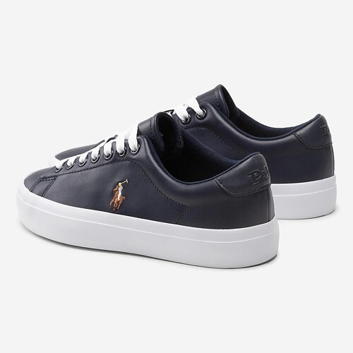 TENIS POLO RALPH LAUREN LONGWOOD AZUL ESCURO