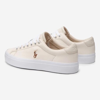 TENIS POLO RALPH LAUREN LONGWOOD BEGE