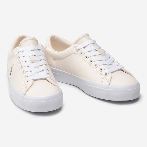 TENIS POLO RALPH LAUREN LONGWOOD BEGE