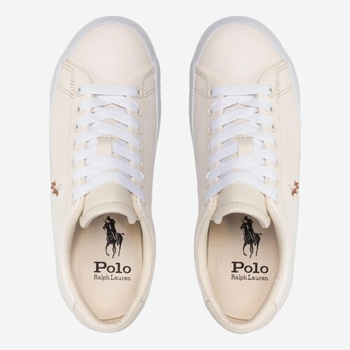 TENIS POLO RALPH LAUREN LONGWOOD BEGE