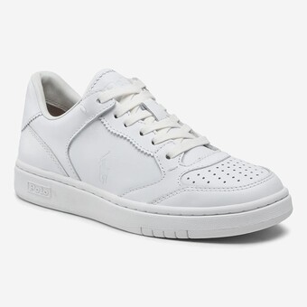 TENIS POLO RALPH LAUREN COURT  BRANCO