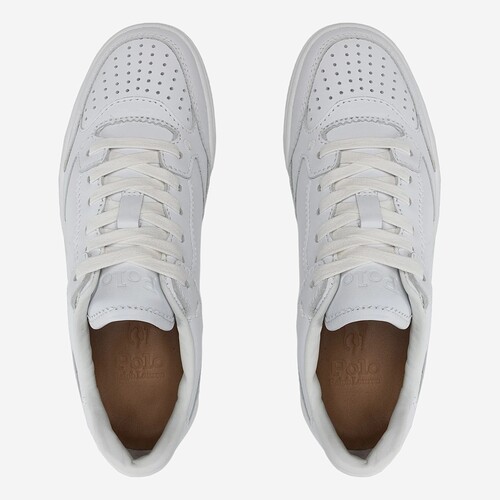 TENIS POLO RALPH LAUREN COURT  BRANCO