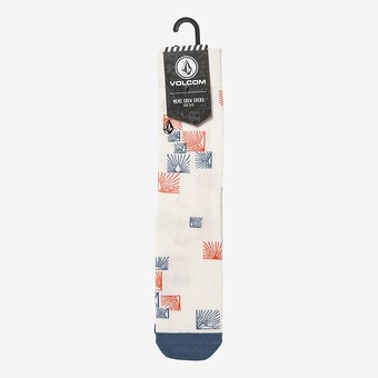 MEIAS VOLCOM TRUE SOCK  BR/AZUL