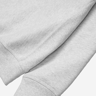 SWEAT CARHARTT WIP AMERICAN SCRIPT CINZA CLARO