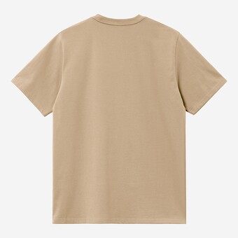 T-SHIRT CARHARTT CHASE  BEGE ESCURO