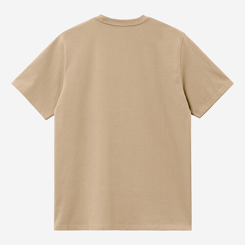 T-SHIRT CARHARTT CHASE  BEGE ESCURO