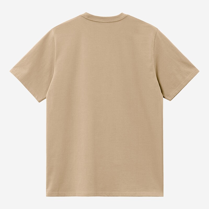 T-SHIRT CARHARTT CHASE  BEGE ESCURO