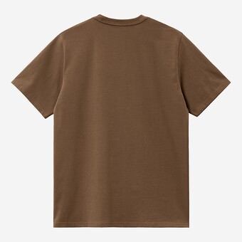 T-SHIRT CARHARTT AMERICAN SCRIPT CASTANHO