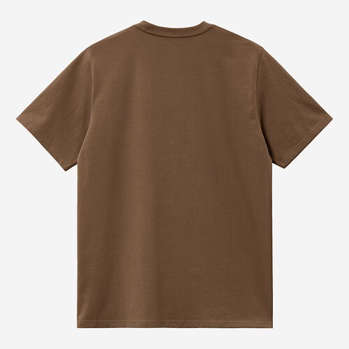 T-SHIRT CARHARTT AMERICAN SCRIPT CASTANHO