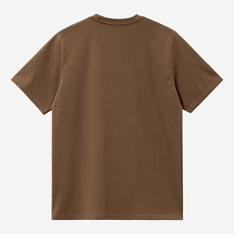 T-SHIRT CARHARTT AMERICAN SCRIPT CASTANHO