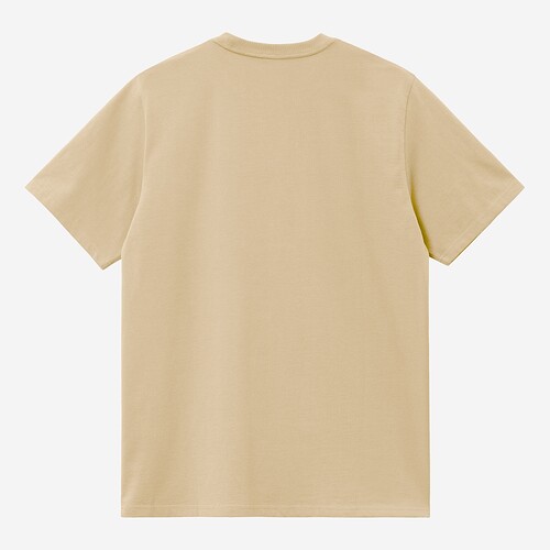 T-SHIRT CARHARTT AMERICAN SCRIPT AMARELO