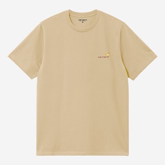 T-SHIRT CARHARTT AMERICAN SCRIPT AMARELO