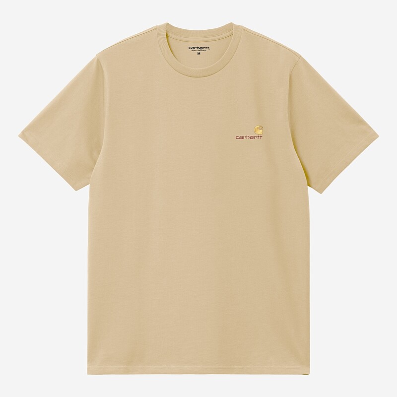 T-SHIRT CARHARTT AMERICAN SCRIPT AMARELO