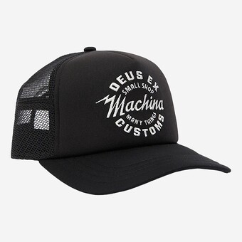 CAP DEUS EX MACHINA AMPED CIRCLE PRETO
