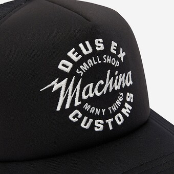 CAP DEUS EX MACHINA AMPED CIRCLE PRETO