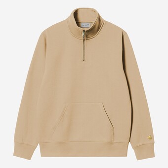 SWEAT CARHARTT WIP CHASE NECK BEGE