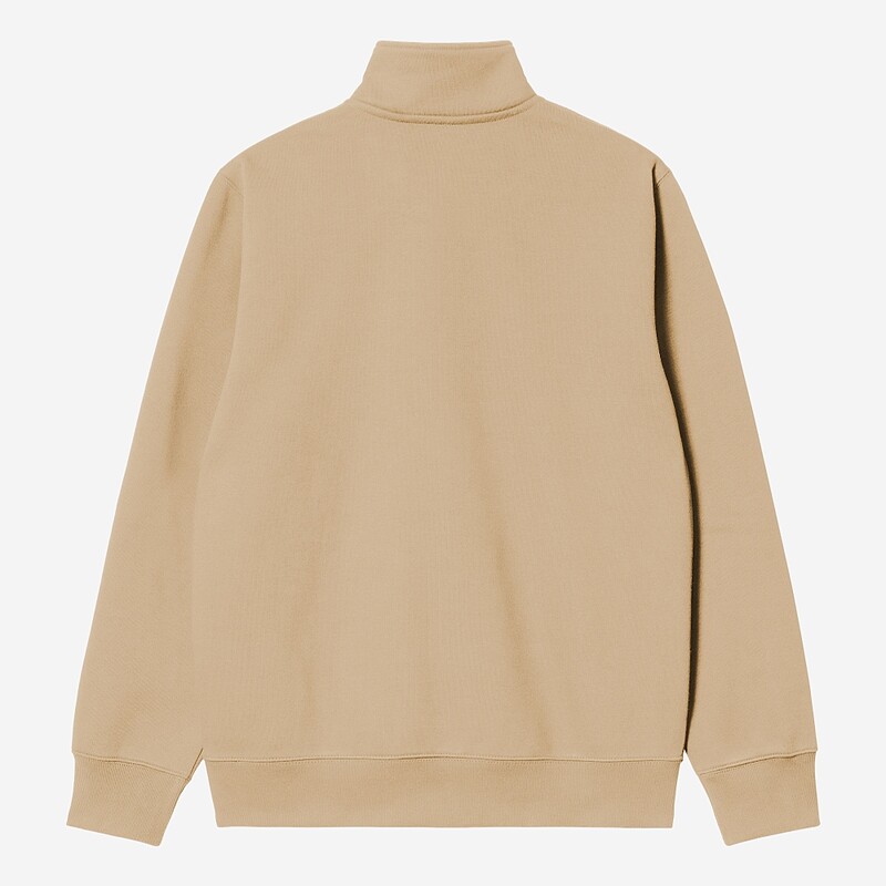 SWEAT CARHARTT WIP CHASE NECK BEGE