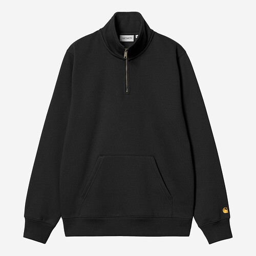 SWEAT CARHARTT WIP CHASE NECK PRETO
