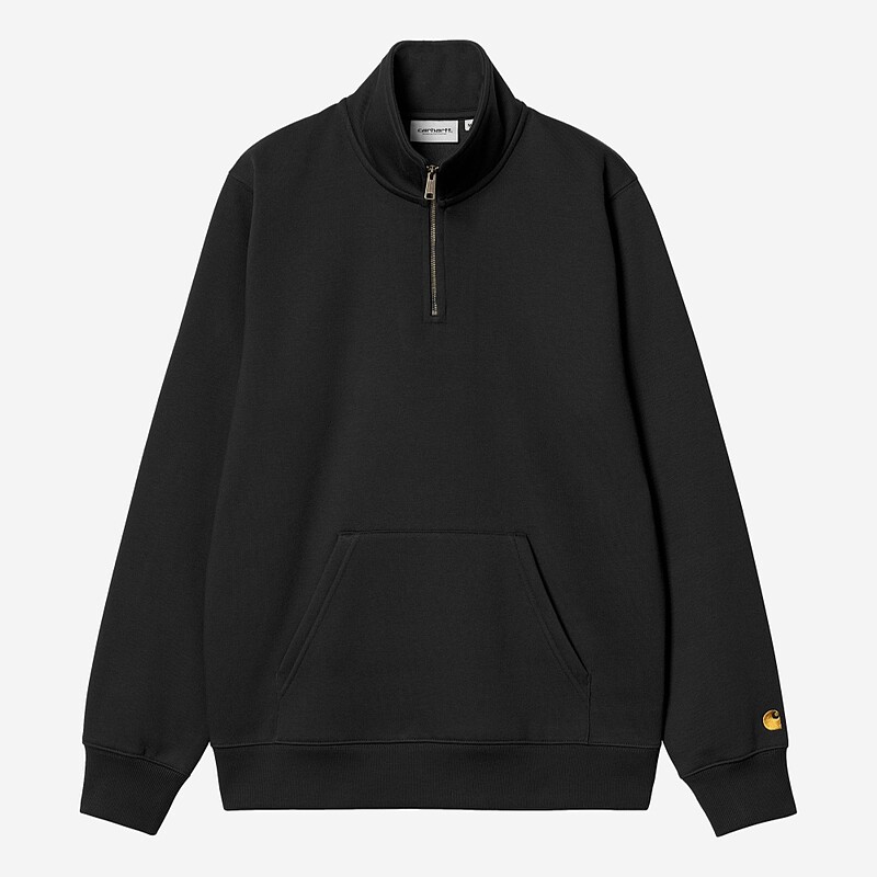 SWEAT CARHARTT WIP CHASE NECK PRETO