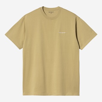 T-SHIRT CARHARTT SCRIPT EMBROIDERY  AMARELO