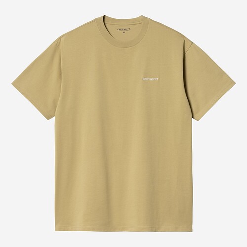 T-SHIRT CARHARTT SCRIPT EMBROIDERY  AMARELO