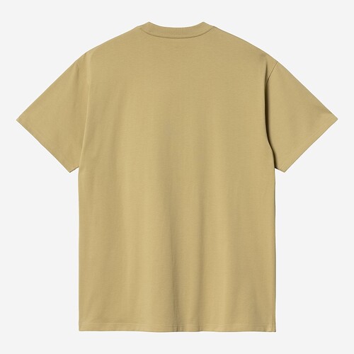 T-SHIRT CARHARTT SCRIPT EMBROIDERY  AMARELO
